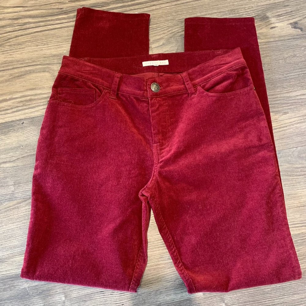 Red Copper Key Corduroy Pant